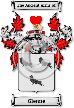 Glenne Family Crest Download (JPG) Legacy Series - 600 DPI