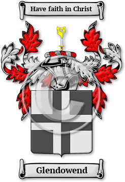 Glendowend Family Crest Download (jpg) Legacy Series - 150 DPI
