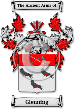 Glenning Family Crest Download (JPG) Legacy Series - 600 DPI