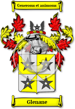 Glenane Family Crest Download (jpg) Legacy Series - 150 DPI