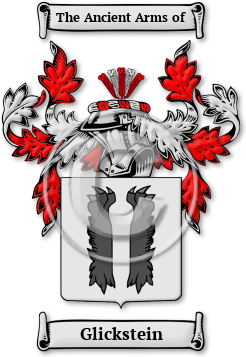 Glickstein Family Crest Download (jpg) Legacy Series - 150 DPI