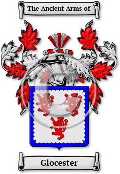 Glocester Family Crest Download (jpg) Legacy Series - 150 DPI