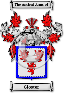 Gloster Family Crest Download (jpg) Legacy Series - 150 DPI