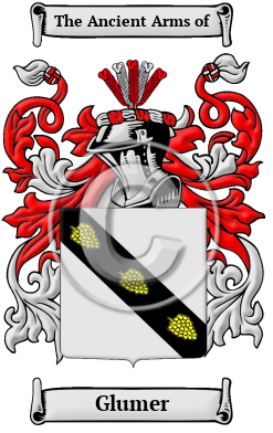 Glumer Family Crest Download (JPG) Heritage Series - 600 DPI