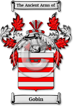 Gobin Family Crest Download (jpg) Legacy Series - 150 DPI