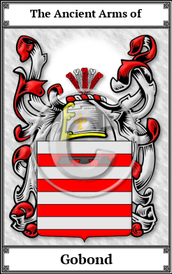 Gobond Family Crest Download (JPG)  Book Plated - 150 DPI