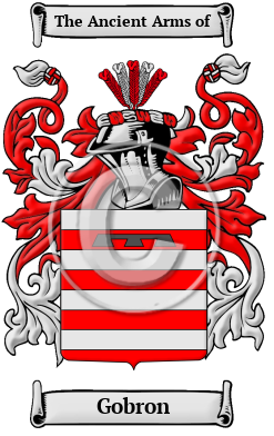 Gobron Family Crest/Coat of Arms
