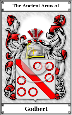 Godbert Family Crest Download (JPG) Book Plated - 600 DPI