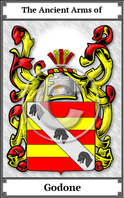 Godone Family Crest Download (JPG)  Book Plated - 150 DPI