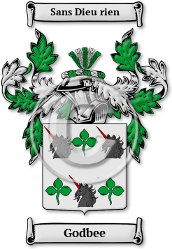 Godbee Family Crest Download (jpg) Legacy Series - 150 DPI