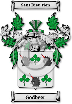 Godbeer Family Crest Download (jpg) Legacy Series - 150 DPI