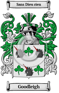 Goodleigh Family Crest/Coat of Arms