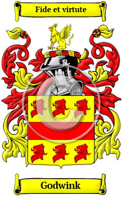 Godwink Family Crest/Coat of Arms