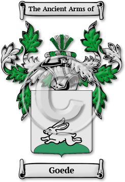 Goede Family Crest Download (jpg) Legacy Series - 150 DPI