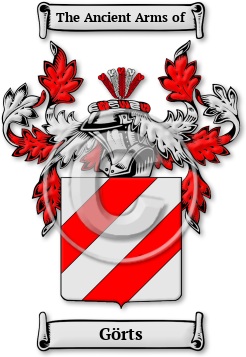 Görts Family Crest Download (JPG) Legacy Series - 600 DPI