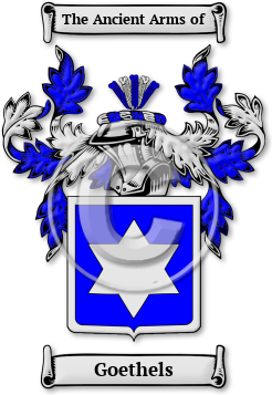 Goethels Family Crest Download (jpg) Legacy Series - 150 DPI