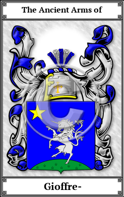 Gioffre- Family Crest Download (JPG)  Book Plated - 150 DPI