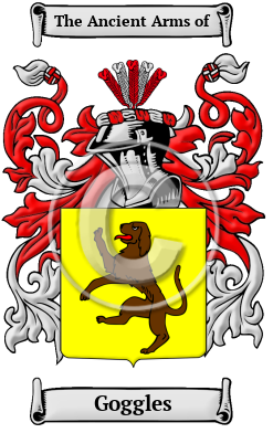 Goggles Family Crest Download (JPG) Heritage Series - 600 DPI
