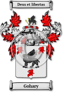 Gohary Family Crest Download (jpg) Legacy Series - 150 DPI