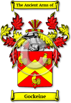 Gockeine Family Crest Download (jpg) Legacy Series - 150 DPI
