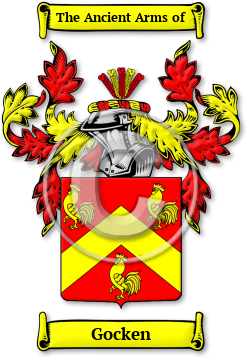 Gocken Family Crest Download (jpg) Legacy Series - 150 DPI
