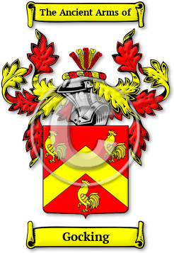Gocking Family Crest Download (jpg) Legacy Series - 150 DPI