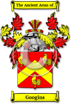 Googins Family Crest Download (jpg) Legacy Series - 150 DPI