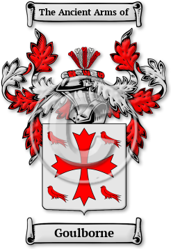 Goulborne Family Crest Download (jpg) Legacy Series - 150 DPI
