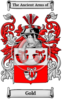 Gold Family Crest Download (JPG) Heritage Series - 600 DPI