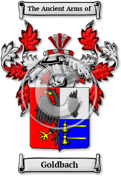 Goldbach Family Crest Download (jpg) Legacy Series - 150 DPI