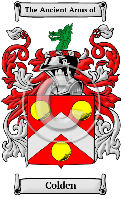 Colden Family Crest Download (JPG) Heritage Series - 600 DPI