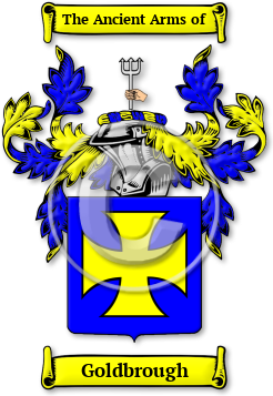 Goldbrough Family Crest Download (JPG) Legacy Series - 600 DPI