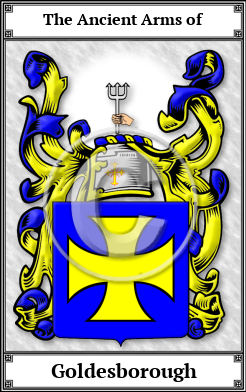 Goldesborough Family Crest Download (JPG)  Book Plated - 150 DPI
