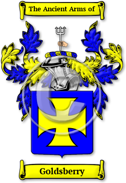 Goldsberry Family Crest Download (jpg) Legacy Series - 150 DPI