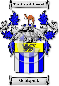 Goldspink Family Crest Download (jpg) Legacy Series - 150 DPI
