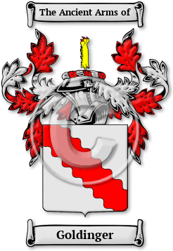 Goldinger Family Crest Download (jpg) Legacy Series - 150 DPI