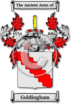 Goldingham Family Crest Download (jpg) Legacy Series - 150 DPI