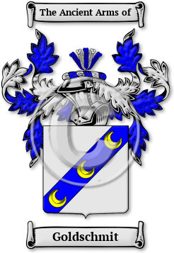 Goldschmit Family Crest Download (jpg) Legacy Series - 150 DPI