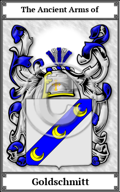 Goldschmitt Family Crest Download (JPG)  Book Plated - 150 DPI