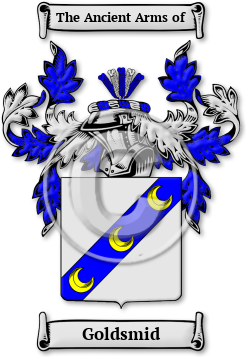 Goldsmid Family Crest Download (jpg) Legacy Series - 150 DPI