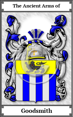 Goodsmith Family Crest Download (JPG)  Book Plated - 150 DPI