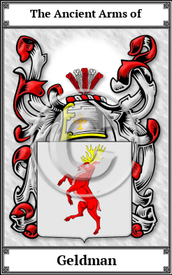 Geldman Family Crest Download (JPG)  Book Plated - 150 DPI