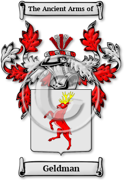 Geldman Family Crest Download (jpg) Legacy Series - 150 DPI