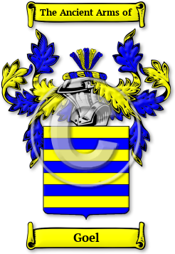 Goel Family Crest Download (jpg) Legacy Series - 150 DPI