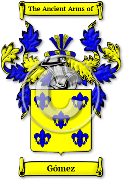 Gómez Family Crest Download (jpg) Legacy Series - 150 DPI