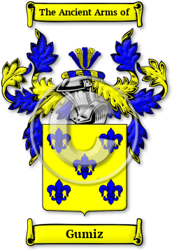 Gumiz Family Crest Download (jpg) Legacy Series - 150 DPI
