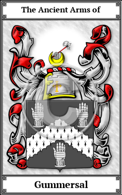 Gummersal Family Crest Download (JPG)  Book Plated - 150 DPI