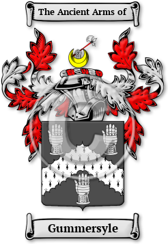 Gummersyle Family Crest Download (jpg) Legacy Series - 150 DPI