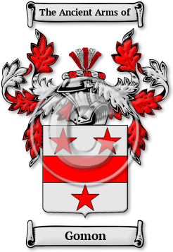 Gomon Family Crest Download (jpg) Legacy Series - 150 DPI