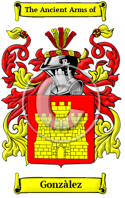 Gonzàlez Family Crest Download (JPG) Heritage Series - 300 DPI